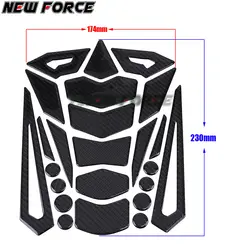 2018 высокое качество аксессуары для мотоциклов масляный бак стикер Углеродные волоконные наклейки для KTM и BMW Kawasaki Suzuki yamaha Honda