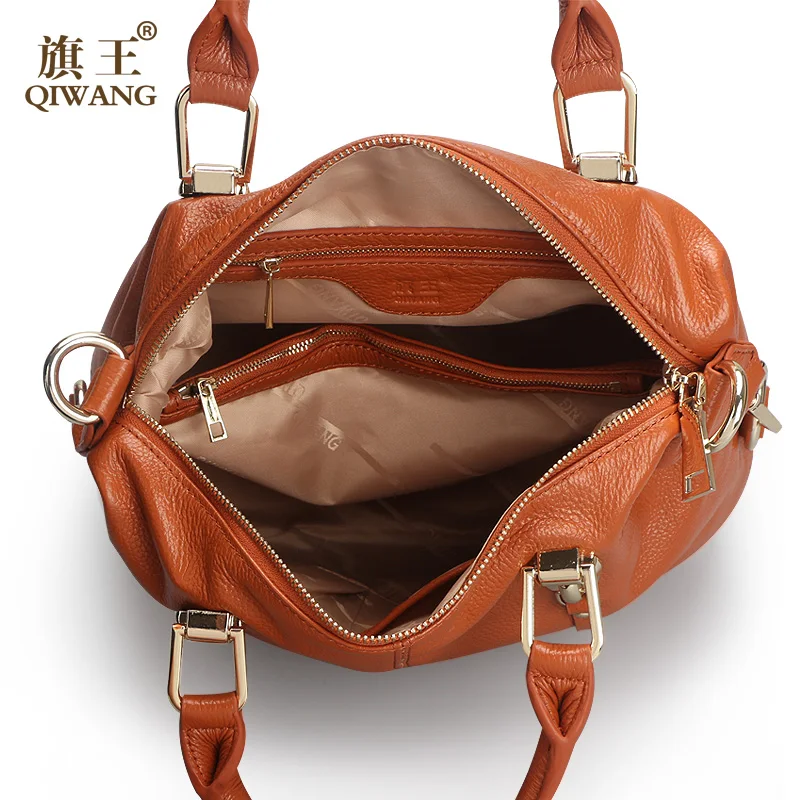 QIWANG Women Genuine Leather Bags Roomy Hobo Handbags Full Grain Cowhide Handbags Ladies Fashion Purses for Commuting&Party QIWANG Women Genuine Leather Bags Roomy Hobo Handbags Full Grain Cowhide Handbags Ladies Fashion Purses for Commuting&Party