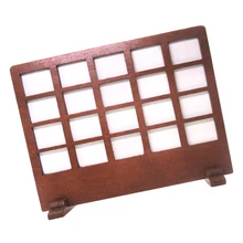 

Dollhouse 1:12 Scale Miniature Living Room Furniture Paper Paste Screen Home Display Decor Folding Screen