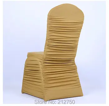 

Wholesale 100pcs/lot luxury elastic drape party chair covers hotel meeting wedding chair decoration 11 Colors