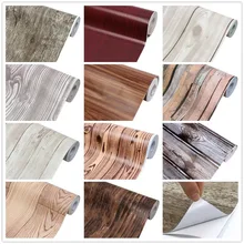 Rainqueen 10 м виниловые самоклеющиеся обои в рулонах, деревянная мебель, наклейки на стену, кухонный шкаф, домашний декор "сделай сам", водонепроницаемый