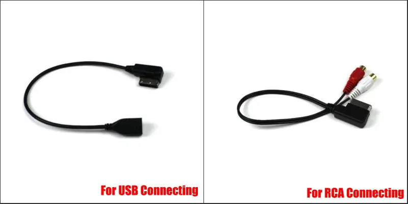 AMI MMI Интерфейс RCA USB AUX iPhone Разъем для подключения iPod для автомобиля Audi S4 S5 S6 S8 Q3 Q5 Q7 R8 автомобильный адаптер для кабеля провода