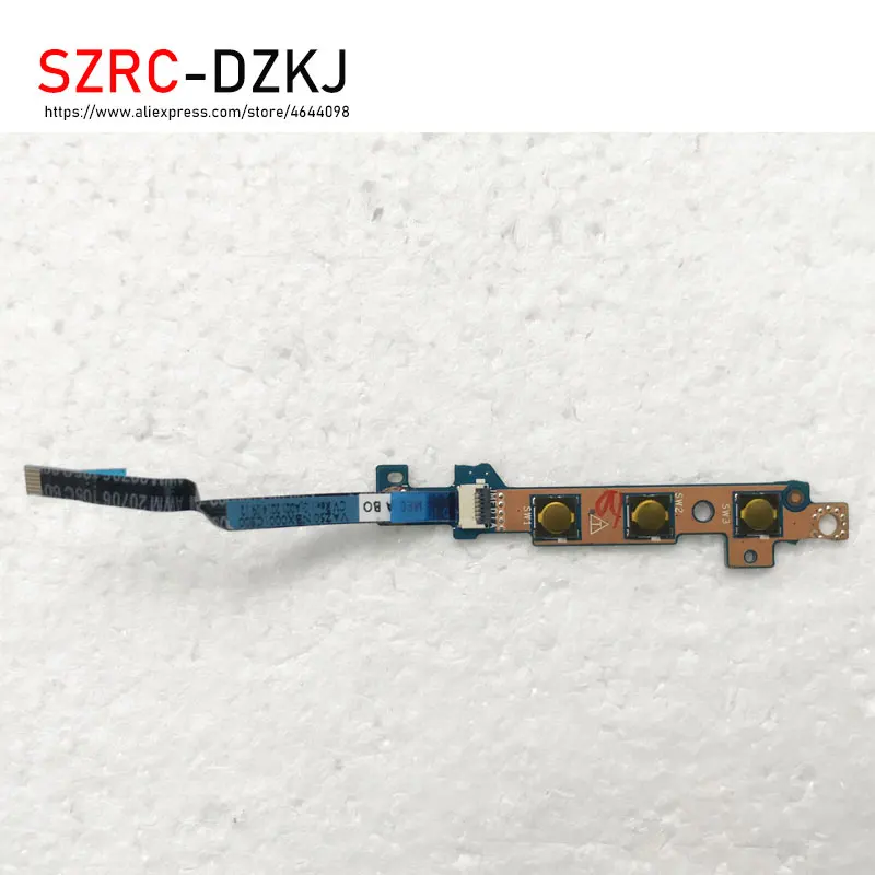 

SZRCDZKJ Original For Dell Latitude E7240 Media Button Board & Cable LS-9434P NBX0001CS00