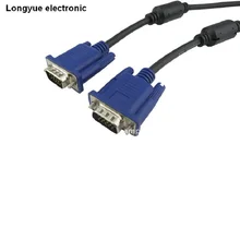3M 10FT 5M 16.5Ft SVGA VGA Monitor M/M Male To Male Extension Cable free Ship 3M 10FT 5M 16.5Ft SVGA VGA Monitor M/M Male To Male Extension Cable free Ship
