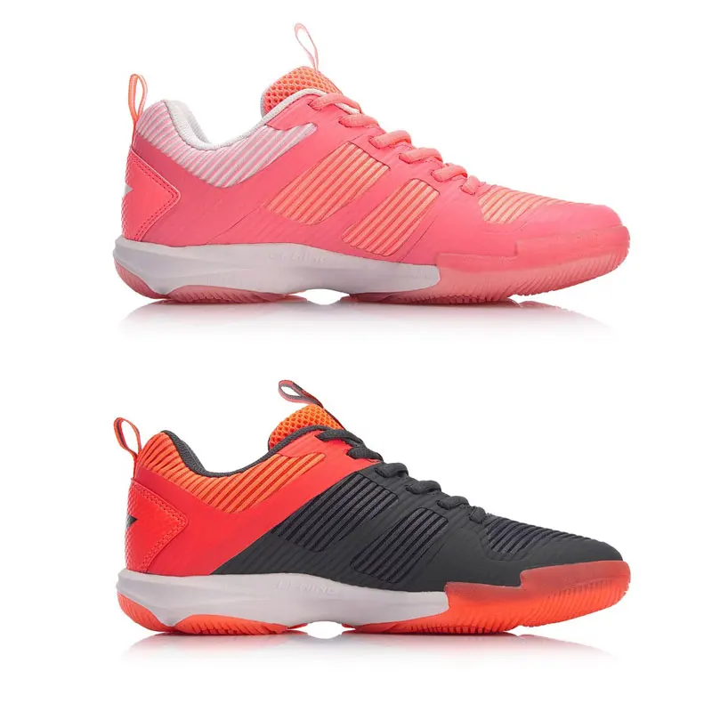Женская тренировочная обувь для бадминтона Li Ning кроссовки с устойчивой опорой на