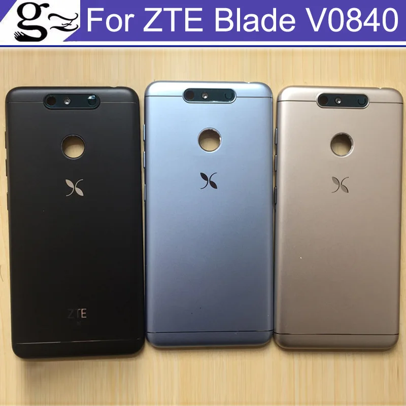 Новая задняя крышка батарейного отсека чехол для ZTE Blade V0840 + кнопки питания без