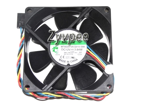 SUNON 8020 MF80201VX-Q010-S99 725Y7 12V 3.84W 4Wire Cooling Fan