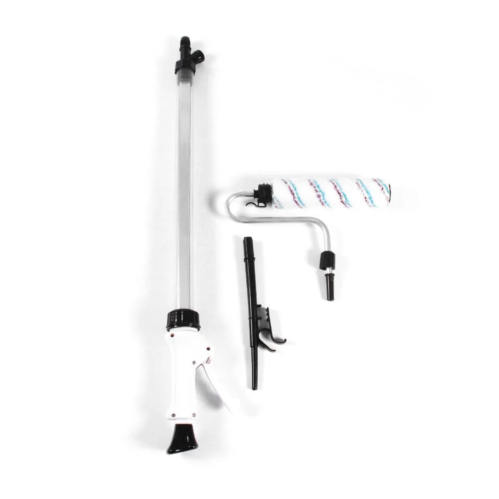 

Roller paint brush storage pipe type semi-automatic telescopic rod roller paint latex paint corner brush paint brush