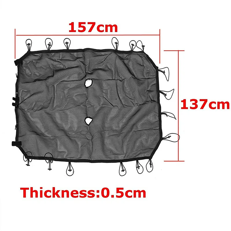 2 двери 4 двери солнцезащитный козырек Eclipse верхняя крышка звезда чехол на крышу для Jeep Wrangler JK JKU запчасти обеспечивает защиту от уф