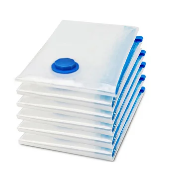 

20pc Vacuum Storage Bag Packaging Sorting Clothes Travel Bag Folding Bag Sealing Data Storage Bag Plastic Hand Pump