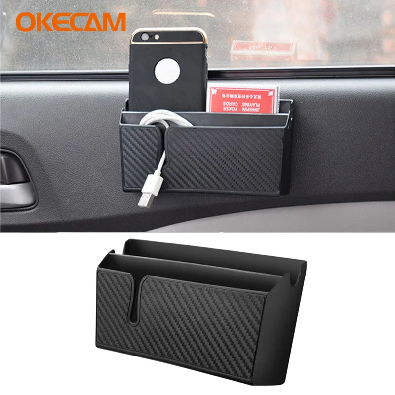 

For VW Polo Golf 4 7 5 6 3 Beetle Passat B5 B6 B7 T4 T5 Touran Bora Caddy Sharan Tiguan Car Mobile Phone Holder Bag Storage Box