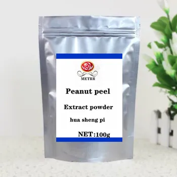 

Natural High Quality Pure Peanut Peel Extract Powder 20:1 Peanut Coat Extraction,Cancer Prevention, Cosmetic Skin, Free Delivery