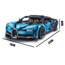 LP Bugatti Chiron комплекты гоночных автомобилей 4031 шт. совместимые строительные блоки серии Technic модель кирпичные игрушки для детей