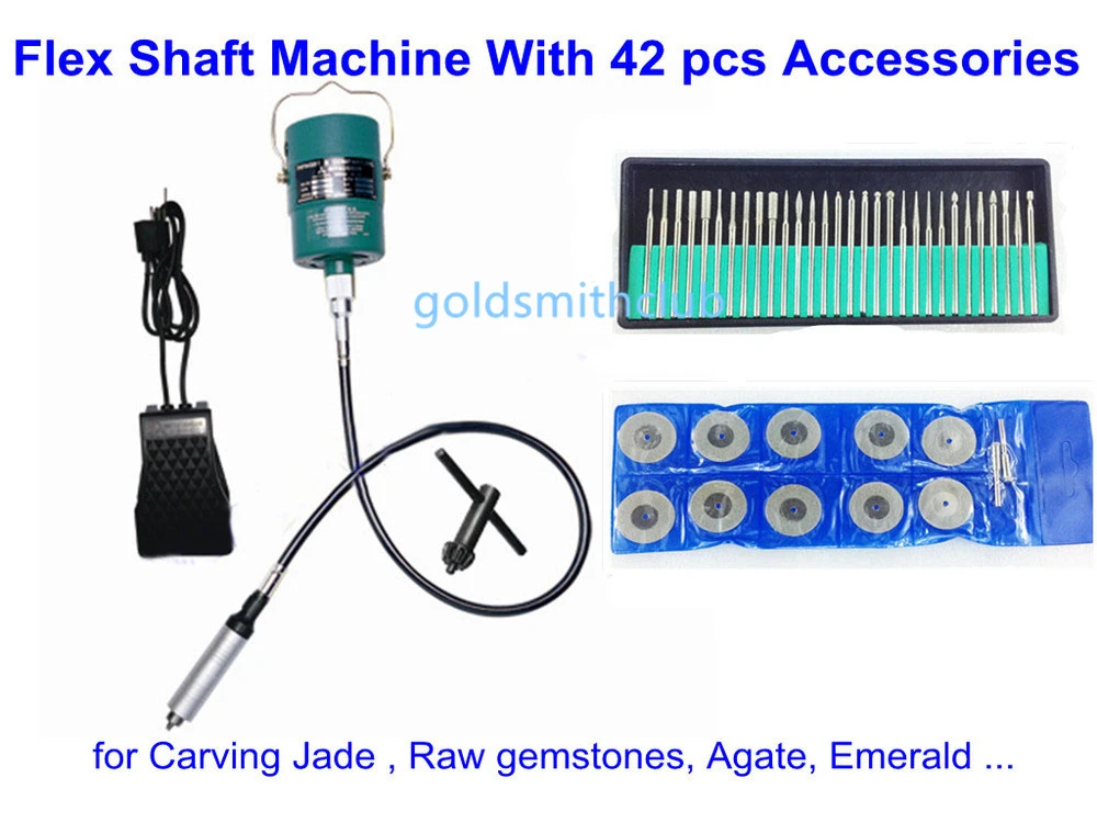 2013 Promotion Flex Shaft Machine Power Tools for Carving Jade Raw