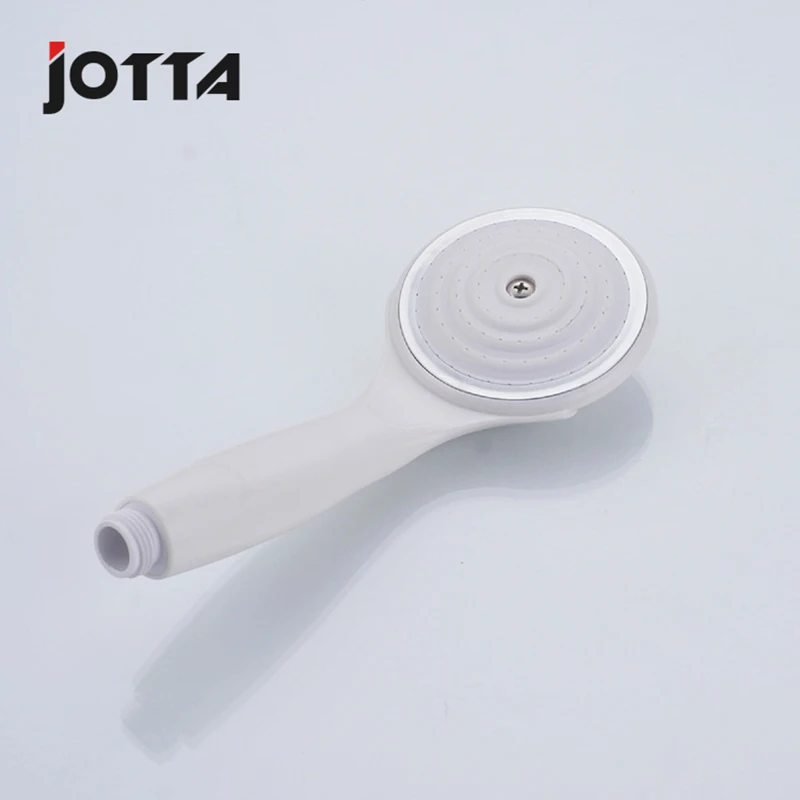 White single-function anti-fall handheld sprinkler head pressurized shower head water-saving cold and hot ABS sprinkler head White single-function anti-fall handheld sprinkler head pressurized shower head water-saving cold and hot ABS sprinkler head