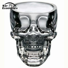 Креативный дизайнерский Специальный прозрачный хрустальный череп стекло