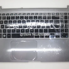 Подлокотник для ноутбука и клавиатура для samsung NP700E5A 700E5A английский Американский BA75-03509G BA81-15169A с тачпадом динамик