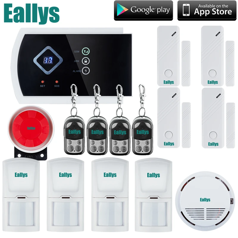 DHL Free Shipping!better than chuango g5 Android APP Wireless GSM SMS Text Home Security Alarm System, 4 Bands, Touch Screen мобильный телефон android is better than a802 4g 5 0 1800