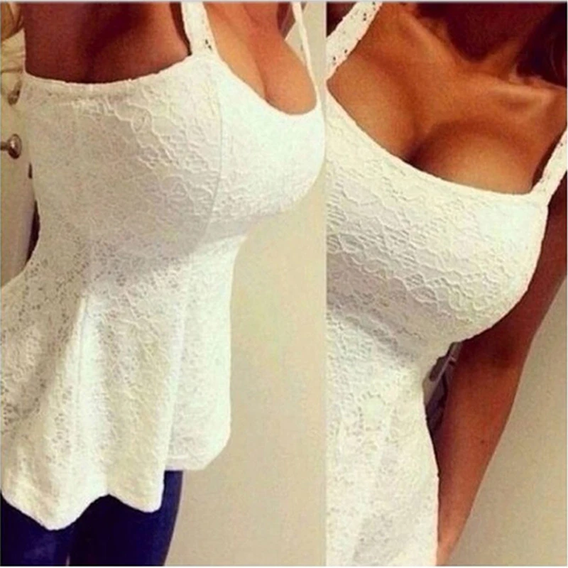 spanx camisole 2022 new Fashion Women casual Summer lace tank tops sexy deep U neck slim vest shirts Solid Tops Camis blusas ladies bra