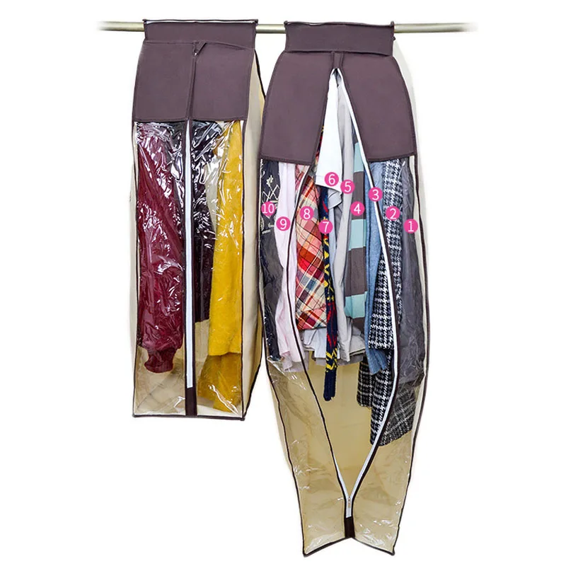 غير المنسوجة النسيج الملابس الغبار أكياس خزانة ملابس مُعلقة المنظم الملابس الملابس البدلة الغلاف حقيبة دون شماعات المنزل حقيبة التخزين حال... غير المنسوجة النسيج الملابس الغبار أكياس خزانة ملابس مُعلقة المنظم الملابس الملابس البدلة الغلاف حقيبة دون شماعات المنزل حقيبة التخزين حال...