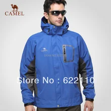 Camel outdoor Men outdoor jacket outdoor jacket waterproof windproof breathable outdoor jacket 2s01006