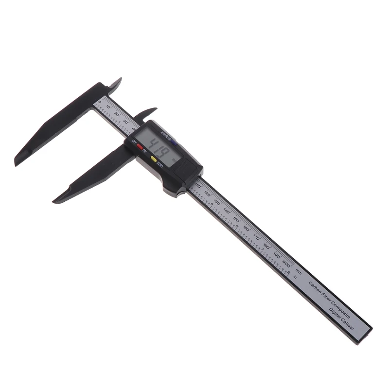 

200MM 8 Inch LCD Digital Vernier Caliper Electronic Micrometer Gauge Accurate 0.1mm Resolution Measuring Tool