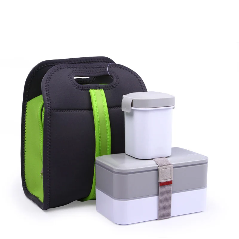 ONEUP bento Ланч бокс с чашкой для супа двойной герметичный изолированный портативный