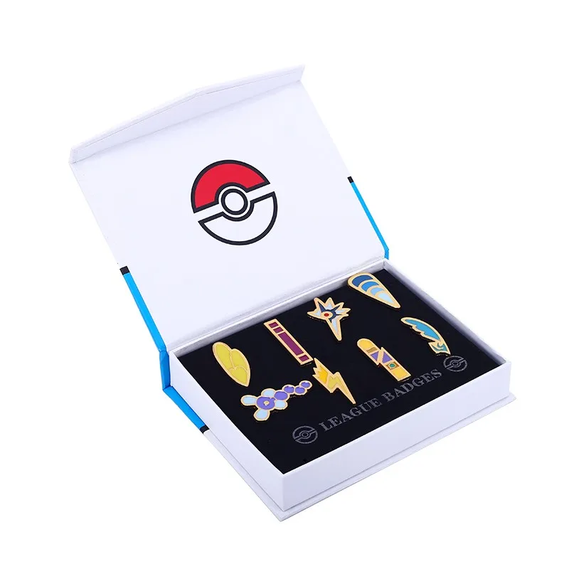 Pokemon - Gym Badges League Region Pins