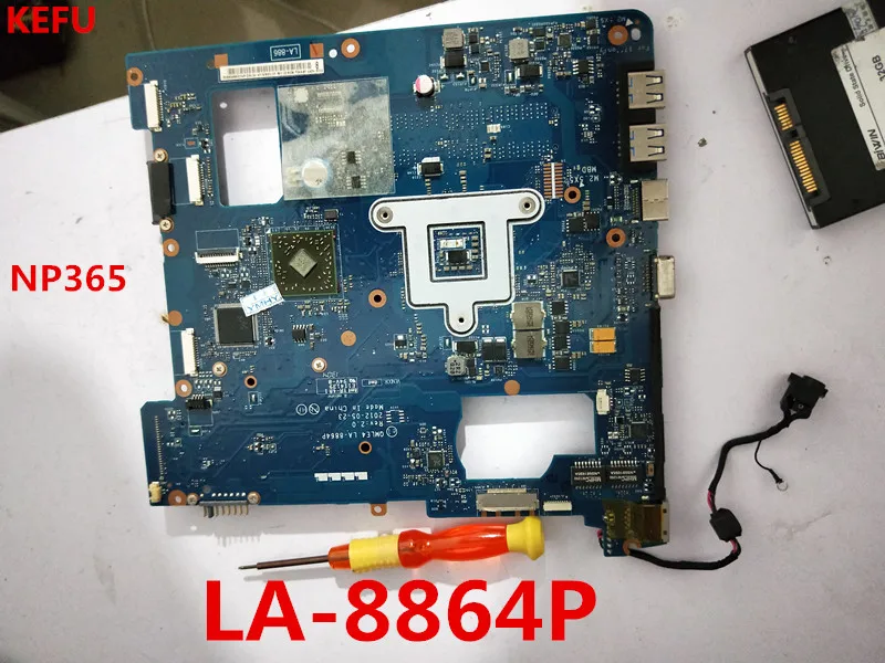 Материнская плата KEFU для Samsung NP365 E5C NP355V5C материнская ноутбука модель LA 8864P 100%