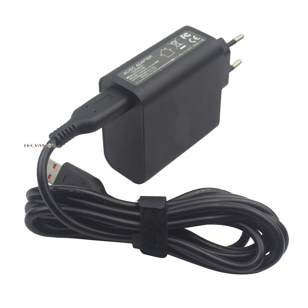 Портативный usb адаптер питания для ноутбука 20 в 5 В 2 А 40 Вт зарядное устройство