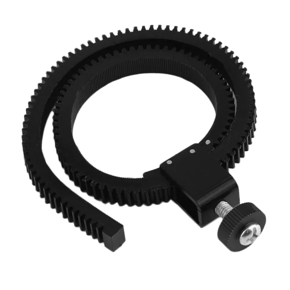 Universal Adjustable Flexible Lens Gear Ring Belt Follow Focus For DSLR