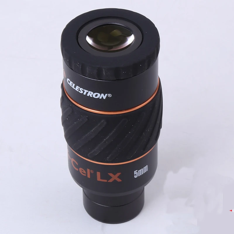 5mm Celestron X-CEL LX 2,3 мм 5 мм 7 мм 9 мм 12 мм 18 мм 25 мм окуляр 60 градусов широкоугольный телескоп Туманность планетарный окуляр 1,25" - Цвет: 5mm