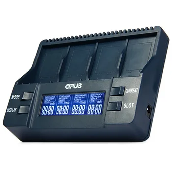 

New Opus Digital 4 Slots 9V Li-ion NiMh Intelligent Batteries Charger US Plug Intelligent Charger For 9V Rechargeable Batteries
