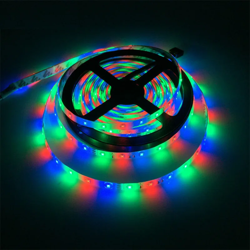 Светодиодная лента 5 м 3528 SMD водонепроницаемая лента 300 светодиодов RGB Цвет светильник-излучающая Диодная лента теплый белый/красный/зеленый/синий/желтый светильник - Испускаемый цвет: RGB