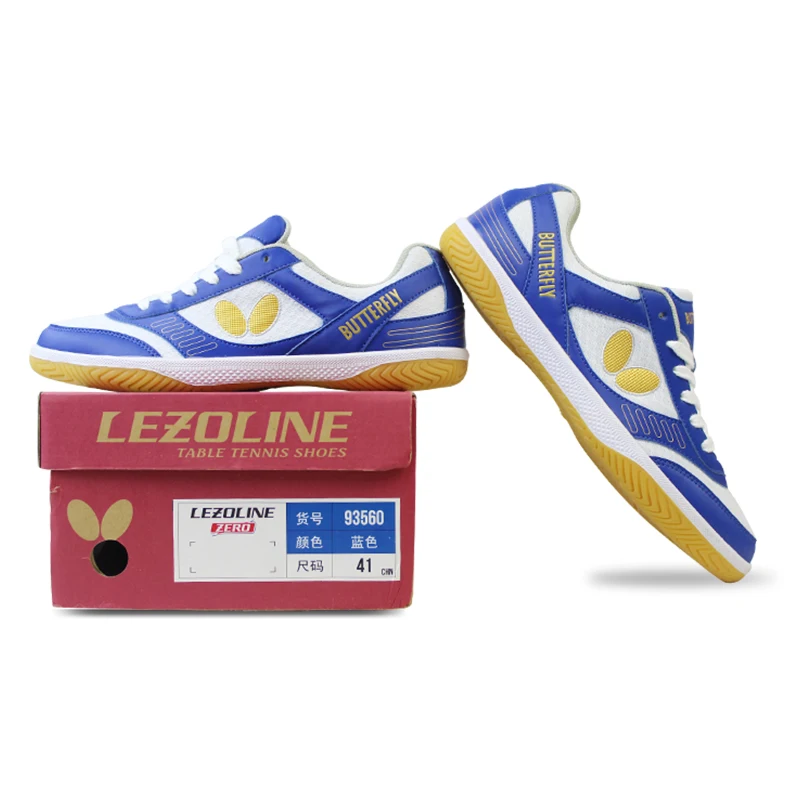 100% Оригинальные бабочки LEZOLINE ZERO professional настольный теннис обувь для мужчин и wo