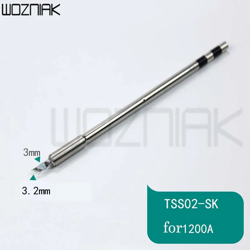 기존 QUICK TS1200A 무연 솔더 아이언 팁 핸들 용접 펜 도구 TSS02-SK TSS02-K TSS02-I TSS02-2C TSS02-3C