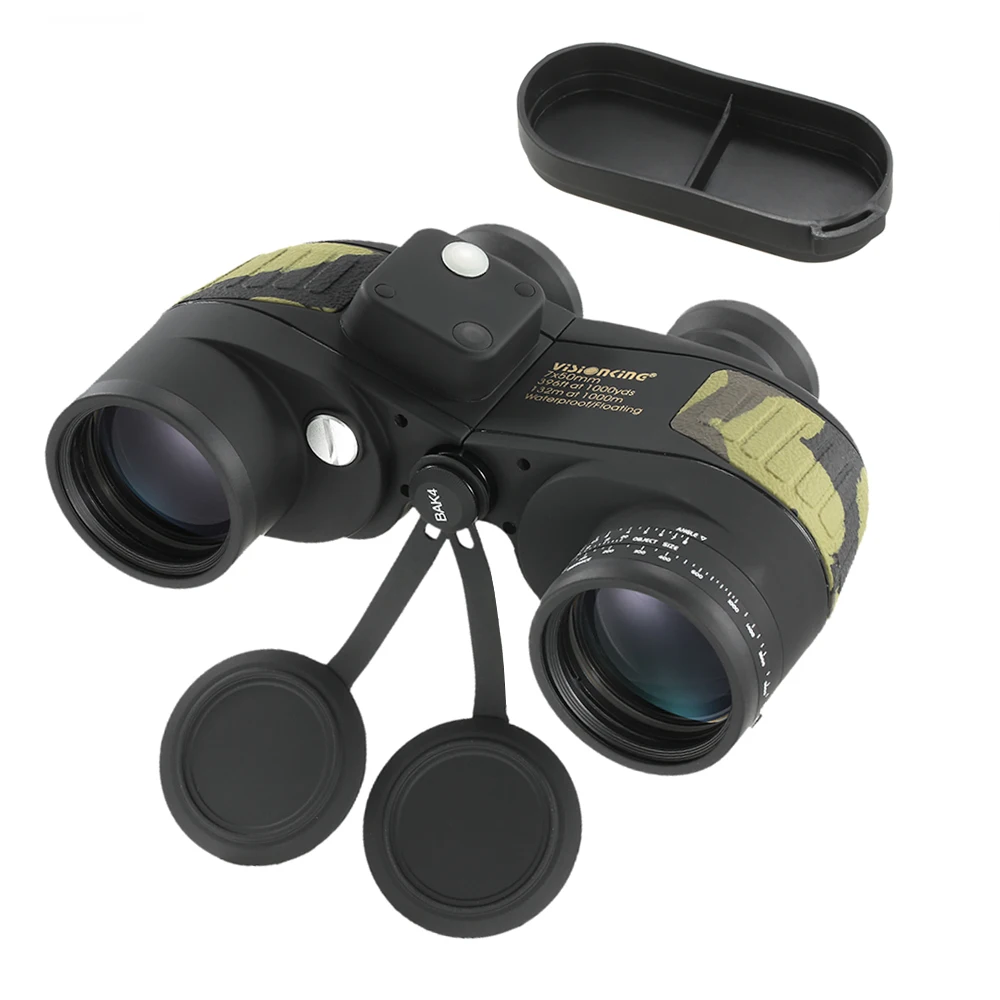 New 7x50LS Binoculars Telescope Waterproof Fogproof Marine