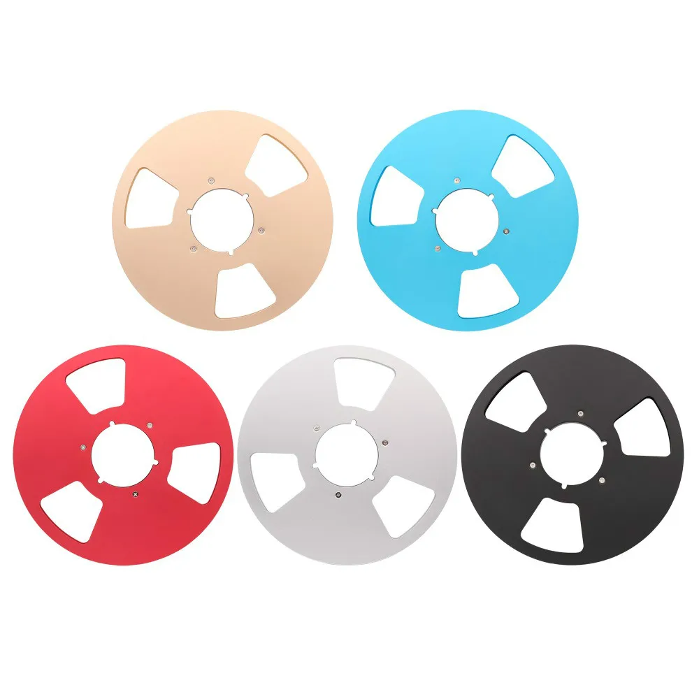 Алюминиевая пустая катушка для катушки 10 дюймов мастер рекордер Hi Fi аудио