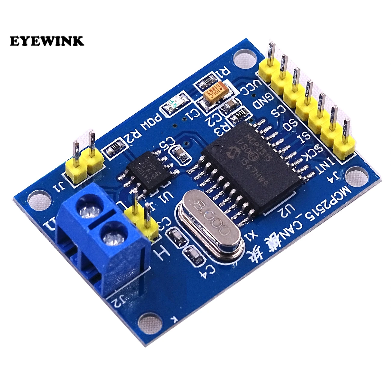 

1PCS MCP2515 CAN Bus Module TJA1050 Receiver SPI Module