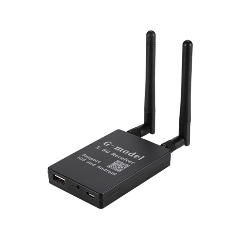 G модель 5 8 Г 300CH 2.4g wifi двойная антенна Видео FPV приемник для iOS и Android смартфонов
