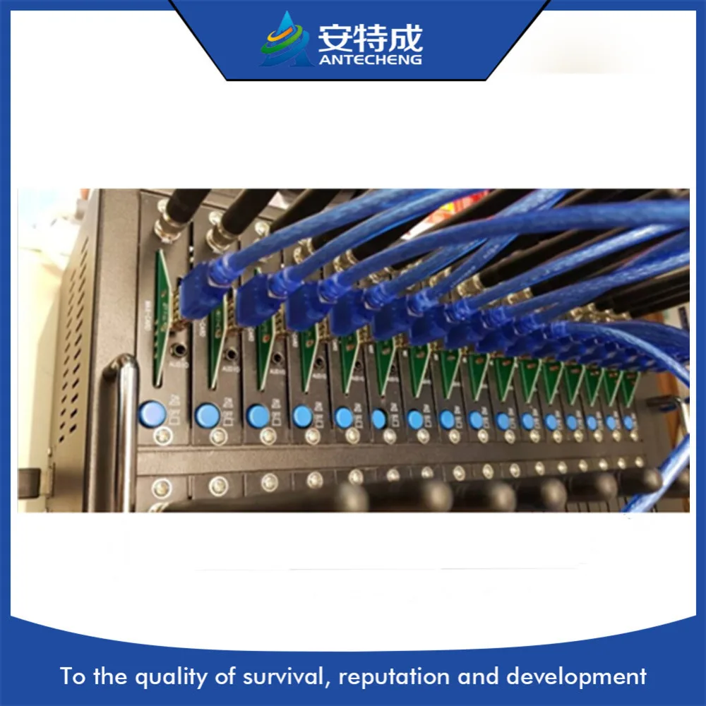 New 128 SIM BANK with 128 SIM Card, sms sim bank working with gsm modem