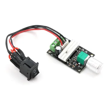 

1203BB Dc Motor Driver Reversing 6V 12V 24V 28V 3A 80W DC Motor Speed Controller (PWM) Speed Adjustable Reversible Switch
