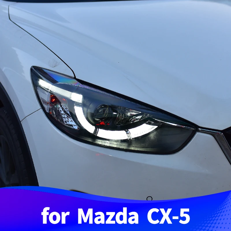 

Headlight Assembly for Mazda CX-5 LED daytime running light turn signal xenon low beam