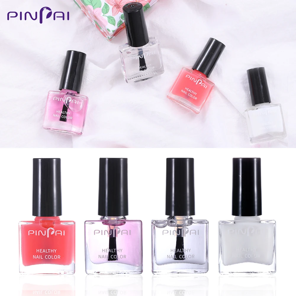 

Pinpai Nail Care Set Top Base Coat Nail Polish Nail Cuticle Remover Soften Oil Calcium Nutritional Nourishment Oil Manicure Tool