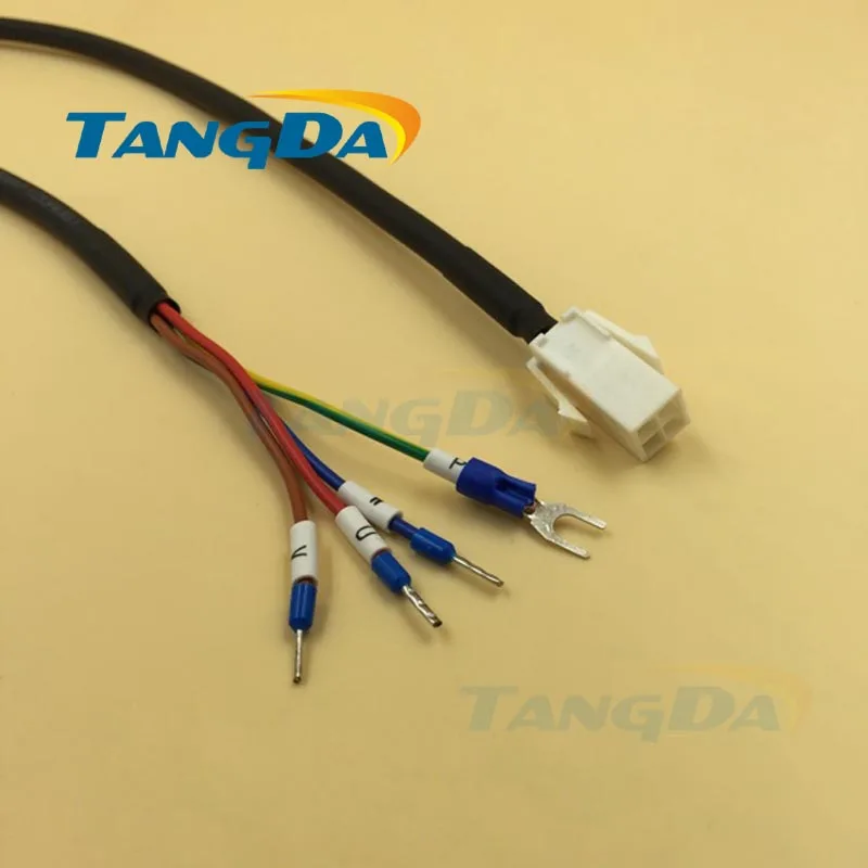 Tangda Servo motor series connection wire Cable 5 meters MFMCAO OEED Electric machinery 172159 E type terminal 0.75mm2*4C Tangda Servo motor series connection wire Cable 5 meters MFMCAO OEED Electric machinery 172159 E type terminal 0.75mm2*4C
