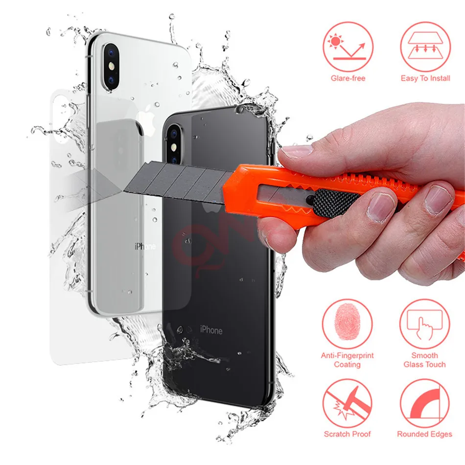 Защитное стекло закаленное 9H для iPhone X|Защитные стёкла и плёнки| |