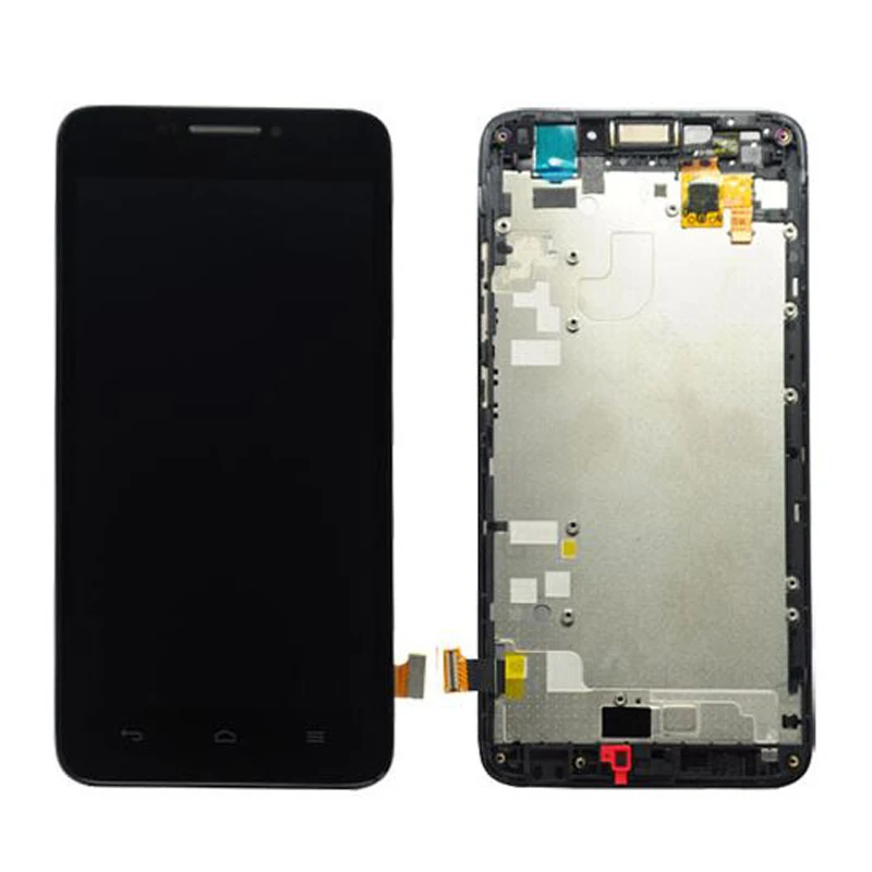 

For Huawei Ascend G630 LCD Display With Touch Screen Digitizer Assembly with frame Black White