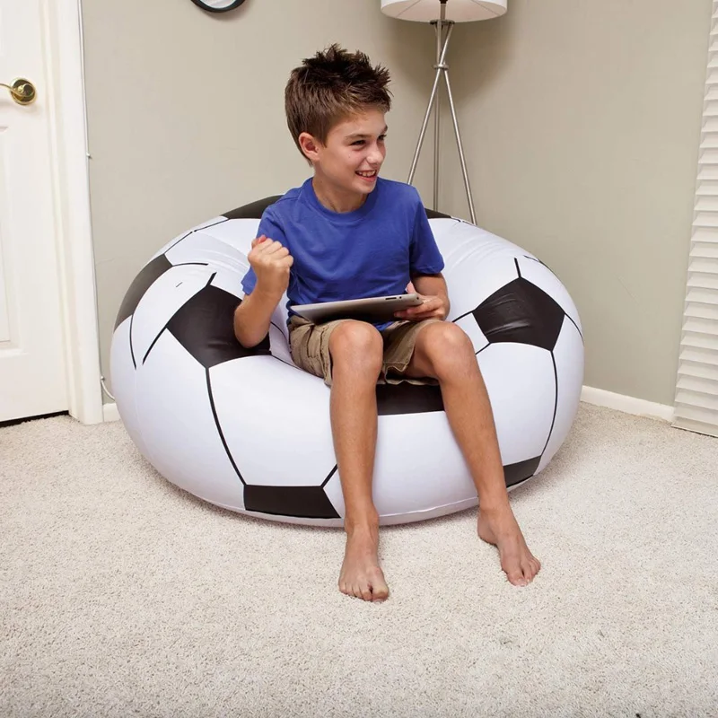 Надувной диван воздушный футбольный мяч в форме фасоли мешок Крытый открытый ПВХ диван сиденье стул YS-44