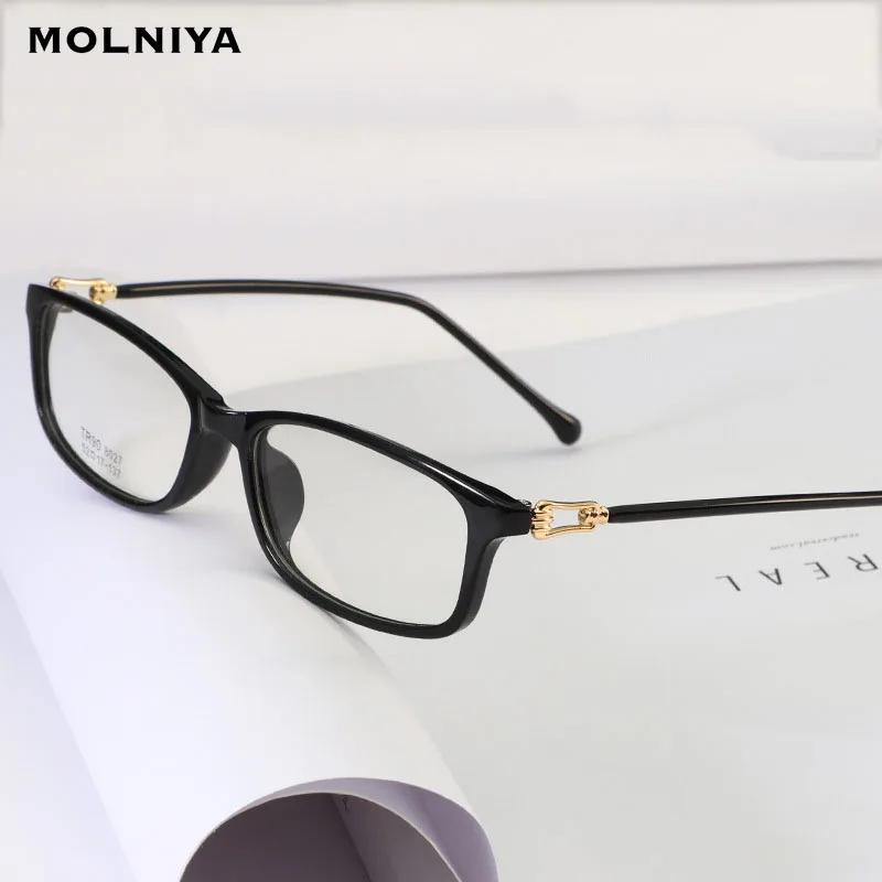 

Fshion TR90 Women Ultralight Comfortable Glasses Frames Retro Metal Myopia Spectacles Optics Prescription Eyeglasses Frame