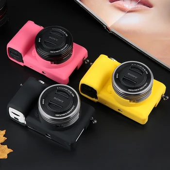 

Soft Silicone Rubber Camera Protective Body Case Cover For Sony Alpha A6000 A6300 A5000 A5100 A7 II A7M2 A7S2 A7R2 A7 Mark II 2